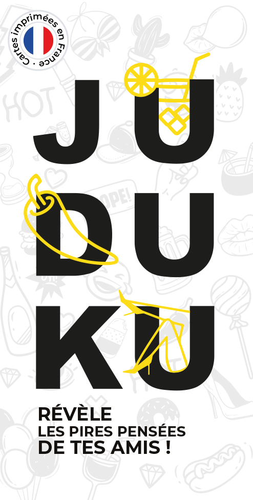 Jeu de société - JUDUKU - La Fesse Cachée - 480 nouvelles cartes
